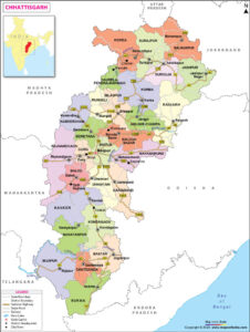chhattisgarh-map
