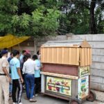 टीम प्रहरी अभियान: टिकरापारा में अवैध कब्जों पर निगम की कार्रवाई, 6 ठेले हटाए, 13 दुकानदारों पर 12 हजार का ई-चालान