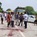 ऑयल टैंकर की टक्कर से स्कूटी सवार दो सगे भाइयों की मौत, तीसरा बच्चा गंभीर
