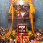 चंगोराभाठा स्थित महादेवा तालाब में श्री सीखेश्वर नाथ महादेव जी का फल श्रृंगार दर्शन