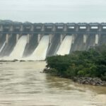 बांगो बांध से 2 जलद्वार बंद, अब 7 गेट से छोड़ा जा रहा अतिरिक्त पानी