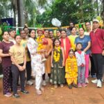 अनुपम गार्डन में कृष्ण जन्माष्टमी का उल्लास, राधा रानी के रूप में पहुंचे बच्चे