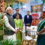 प्रधानमंत्री नरेंद्र मोदी से रूबरू हुईं छत्तीसगढ़ की महिला उद्यमी हीना