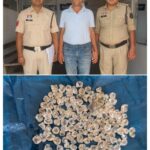 10 लाख के चोरी के हीरों के साथ अंतरजिला तस्कर गिरफ्तार